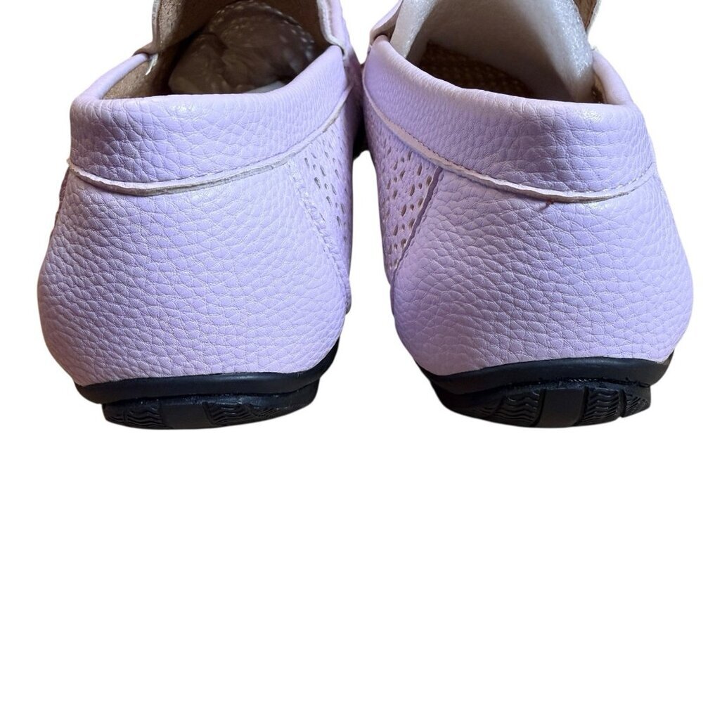 Montique Men's Lavender Weave Pattern Fashion Loafers Shoes Size 10.5  S22 - Picture 4 of 6